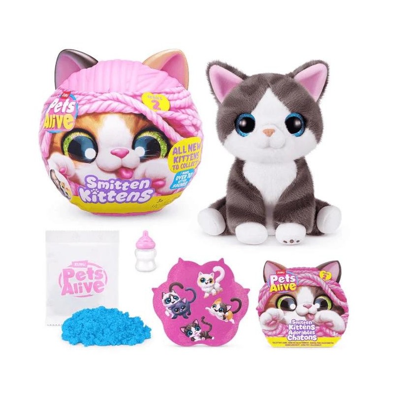 Peluche Gato interactivo Smitten Kittens