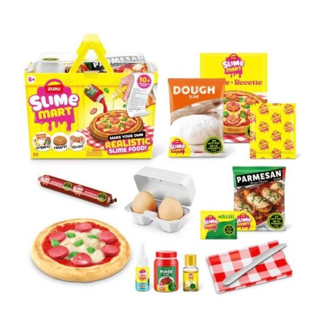 Slime Mart con comida