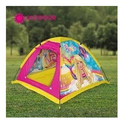 Barbie Tienda Campaña Jardin
