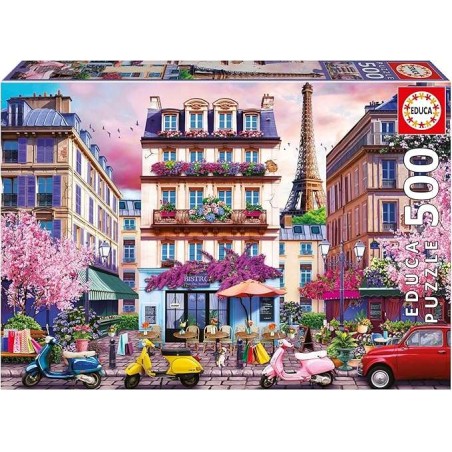 Puzzle 500 Distrito De Compras De Paris
