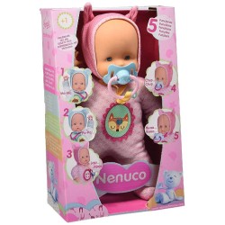 Nenuco - Blandito 5 Funciones Rosa 28cm 2