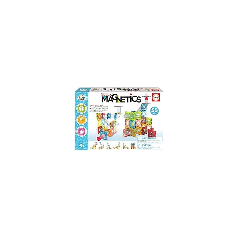 Educa Magnetics Stem Tracks 55 Pcs
