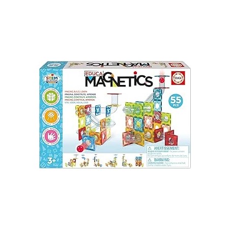 Educa Magnetics Stem Tracks 55 Pcs