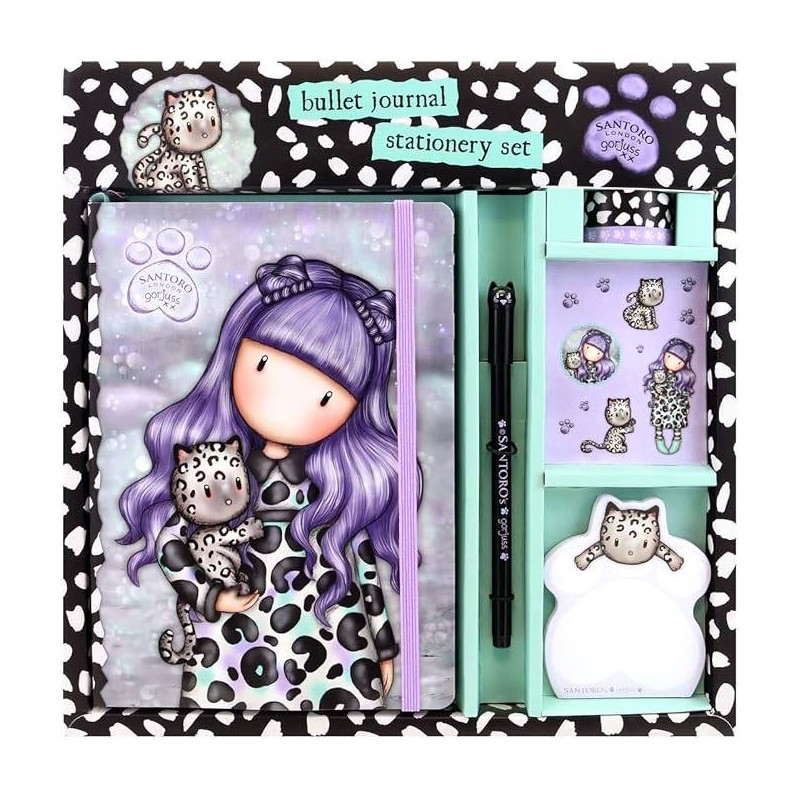 set de papeleria gorjuss™ "smitten kitte