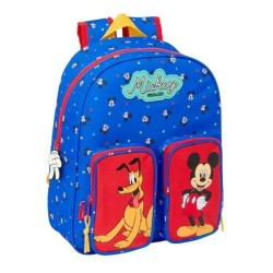mochila infantil bolsillos mickey