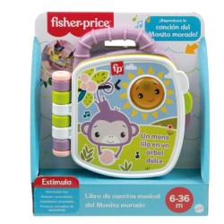 Libro Musical Mono Morado Fisher-Price