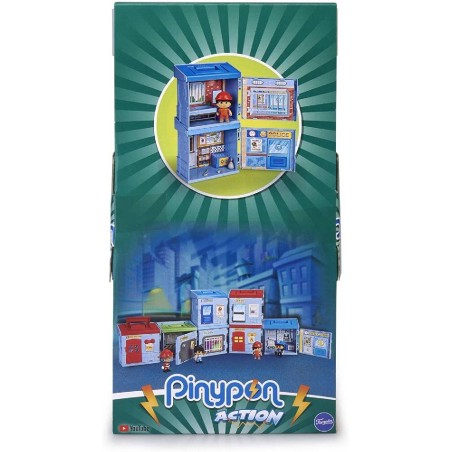 PINYPON ACTION - 2 MIXOPOLIS BOXES POLIC