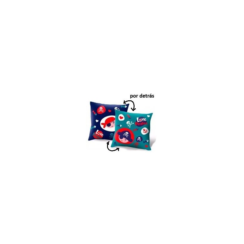 Cojin 45x45cm Piratas