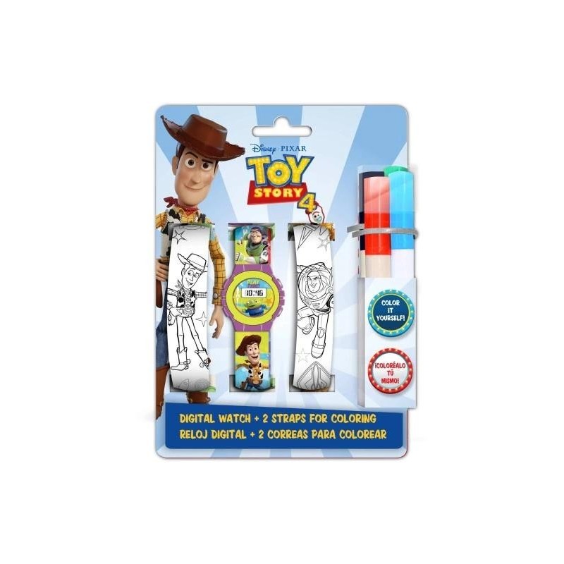 Reloj digital correa pintar Toy Story