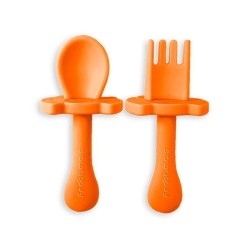 Meal time- set cuchara y tenedor orangie 2