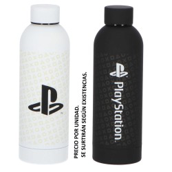 Botella metal tacto suave Playstation 2
