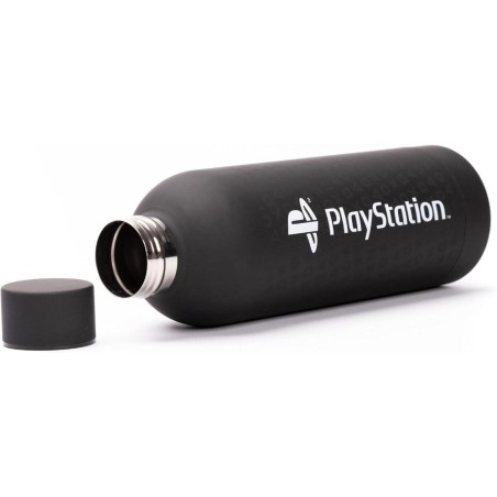 Botella metal tacto suave Playstation
