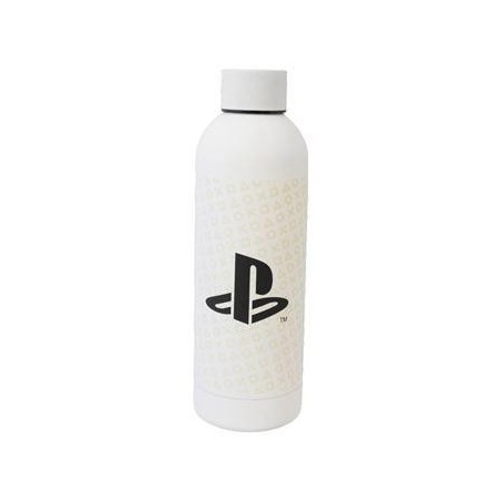 Botella metal tacto suave Playstation