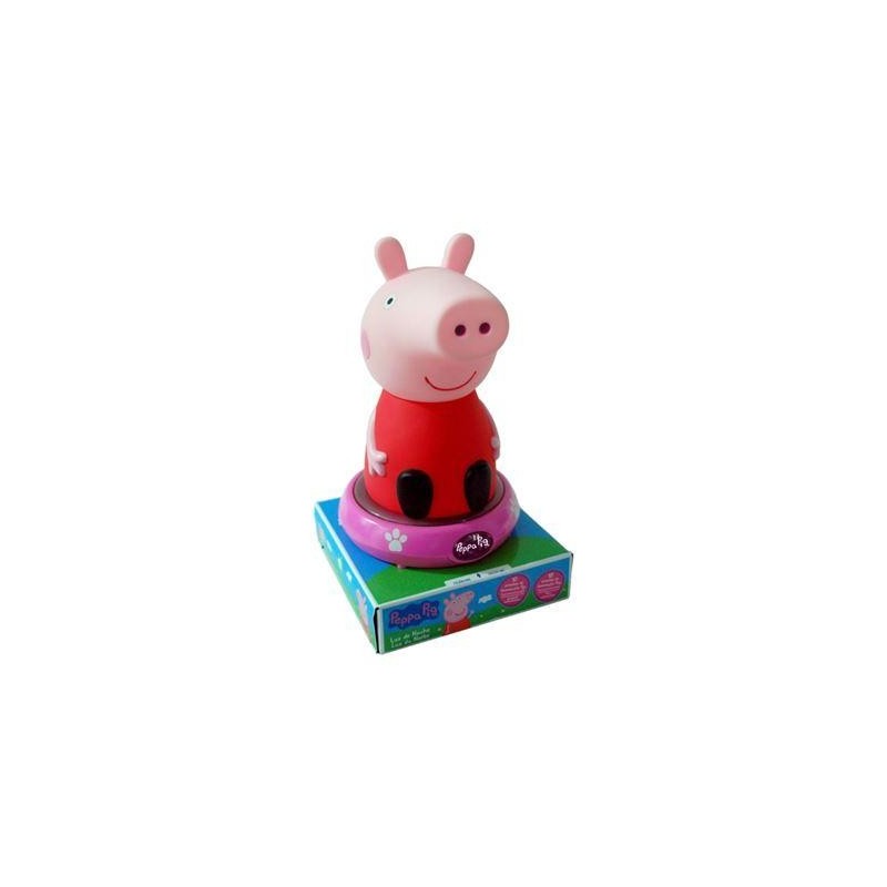 Lampara con figura 3D figure Peppa Pig