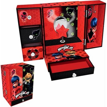 Joyero musical armario Ladybug