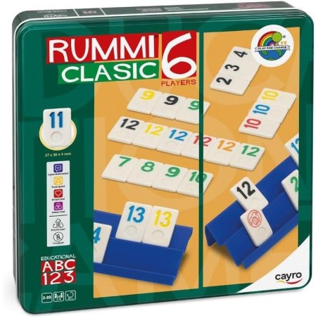 Rummiclasic 6 Jugadores Metal Box
