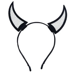 Diadema Orejas diablo negras 2