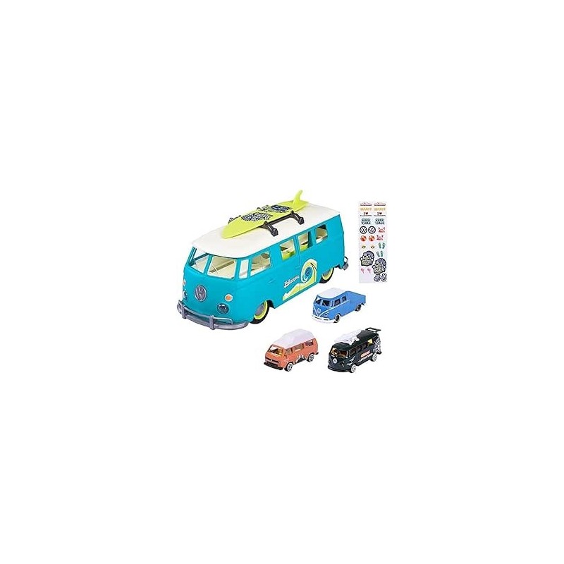 furgoneta wolkswagen surtida (majorette)