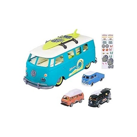 furgoneta wolkswagen surtida (majorette)