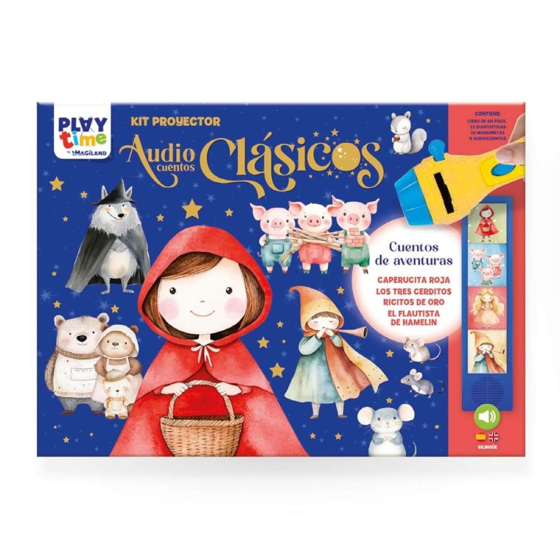 Kit Proyector Audiocuentos Clasicos - Cu