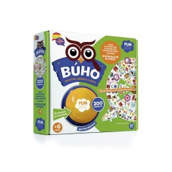 Buho - Puzle Boton - 200 Palabras