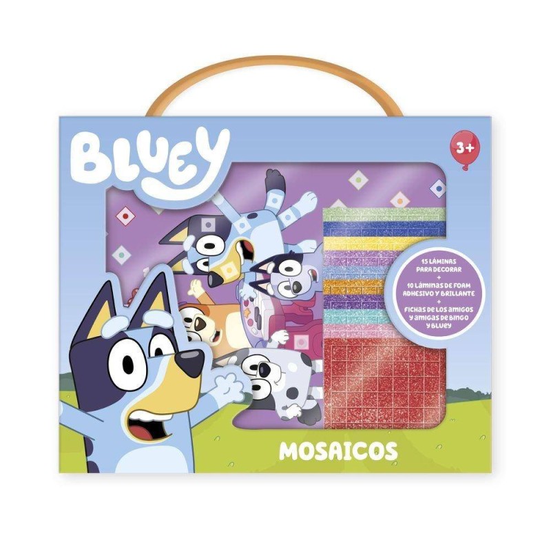 Bluey Mosaicos - Caja Maletin