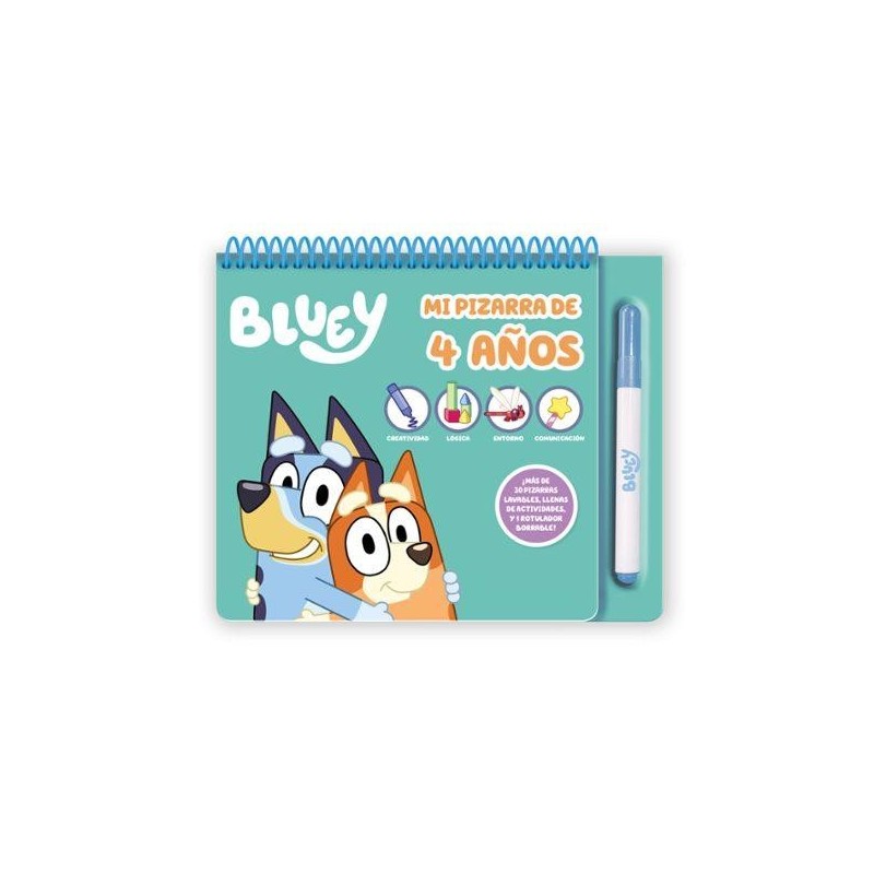 Mi Pizarra De 4 Años - Bluey