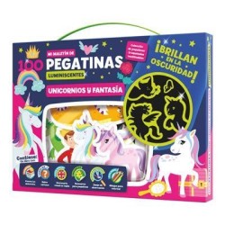 Maletin 100 Pegatinas Luminiscentes - Fa