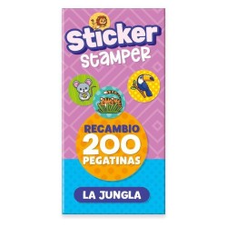 Recambio Sticker Stamper - La Jungla