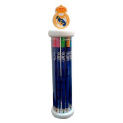 Set 12 Lapices Colores Real Madrid estuc