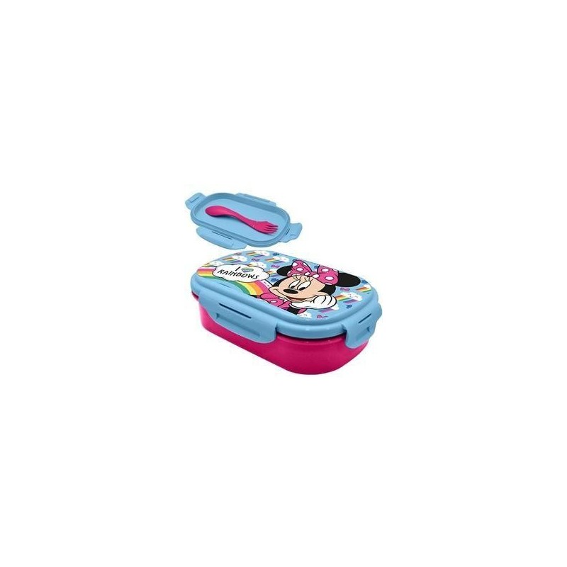Minnie sandwichera con cubierto