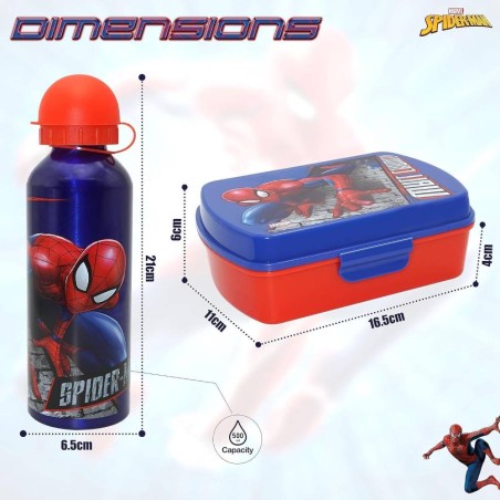SET SANDWICHERA+CANTIMPLORA SPIDERMAN
