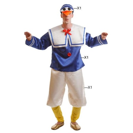 DISFRAZ PATO HOMBRE DONALD