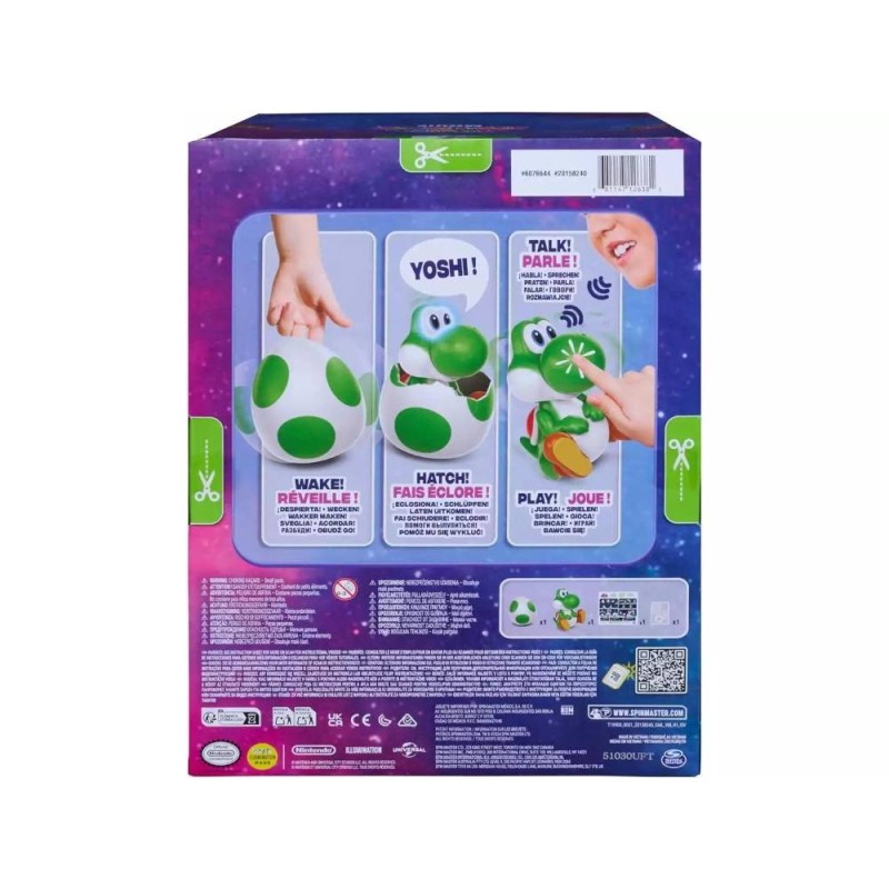 Hatchin Yoshi Mascota Interactiva Mario