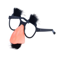 Gafas con nariz y bigote