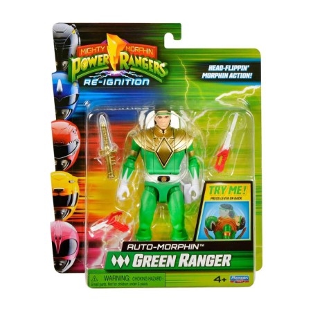 Figura transformable Power Rangers Verde