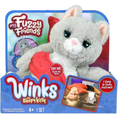 MY FUZZY FRIENDS - WINKS EL GATO DORMILÓ