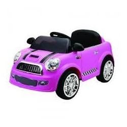 COCHE MINI R/C 6V BLANCO BATERIA 2
