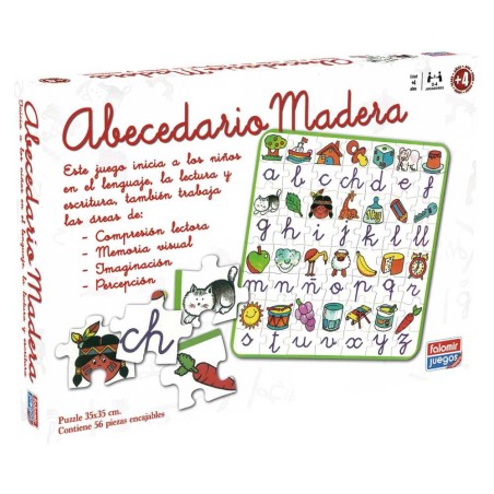 ABECEDARIO PUZZLE MADERA EDUCATIVO