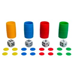 ACCESORIOS PARCHIS XXL 4 JUGADORES 2