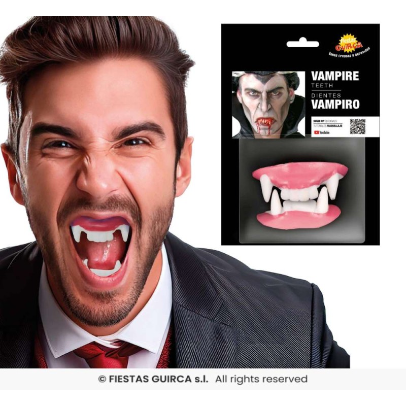 DIENTES VAMPIRO DOBLE