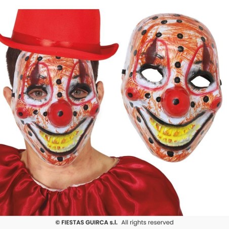 MASCARA PAYASO PVC