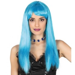PELUCA MELENA AZUL CIELO EN CAJA 2
