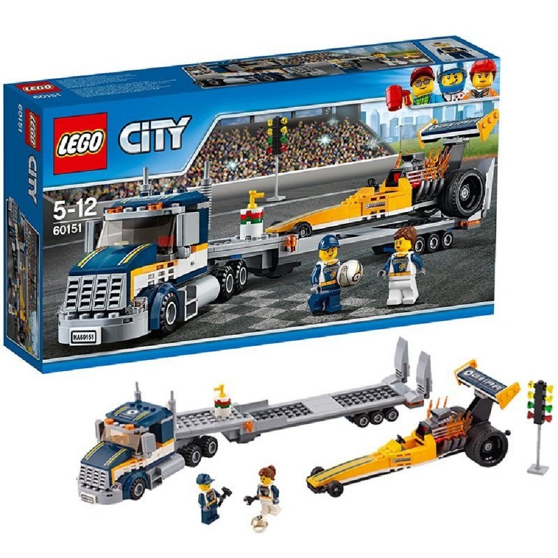 TRANSPORTE DRAGSTER 60151 LEGO CITY