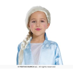 PELUCA PRINCESA ESCARCHADA FROZEN NIÑA 2