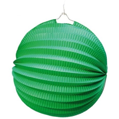 FAROL ESFERICO VERDE 20 CMS.