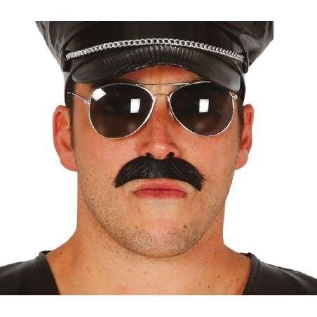 BIGOTE ADHESIVO NEGRO