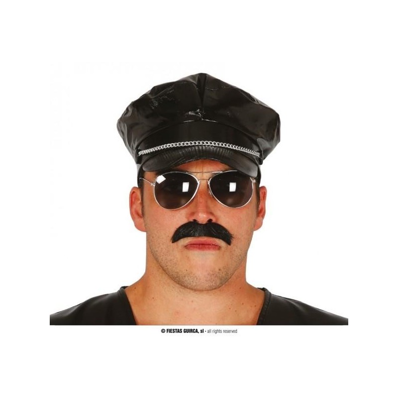BIGOTE ADHESIVO NEGRO