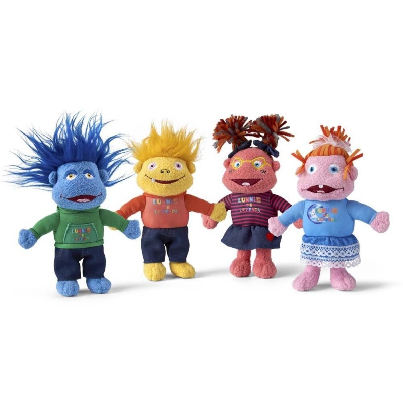 MINI PELUCHE LUNNIS - LUCHO 18CM