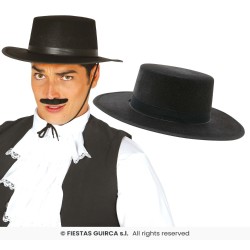 SOMBRERO CORDOBES NEGRO 2